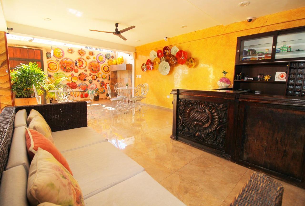 Papagayo Hotel Boutique Плайя-дель-Кармен Екстер'єр фото Reception